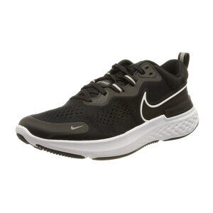 Nike Women's React Miler 2 Shoes, Black/White-smoke Grey, 11.5